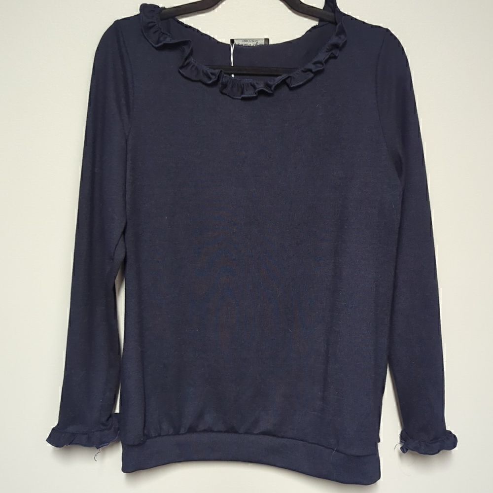 NWT Coeur de Vague Navy Blue Sweater